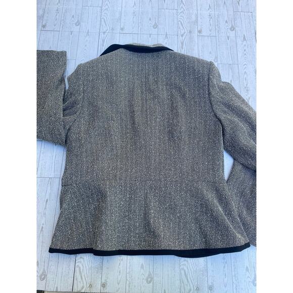 Moon & Madison Women’s Large Blue Daisy Knit Cropped Sweater Soft Floral Y2K - Picture 6 of 7